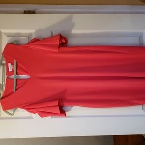Calvin Klein cold shoulder dress